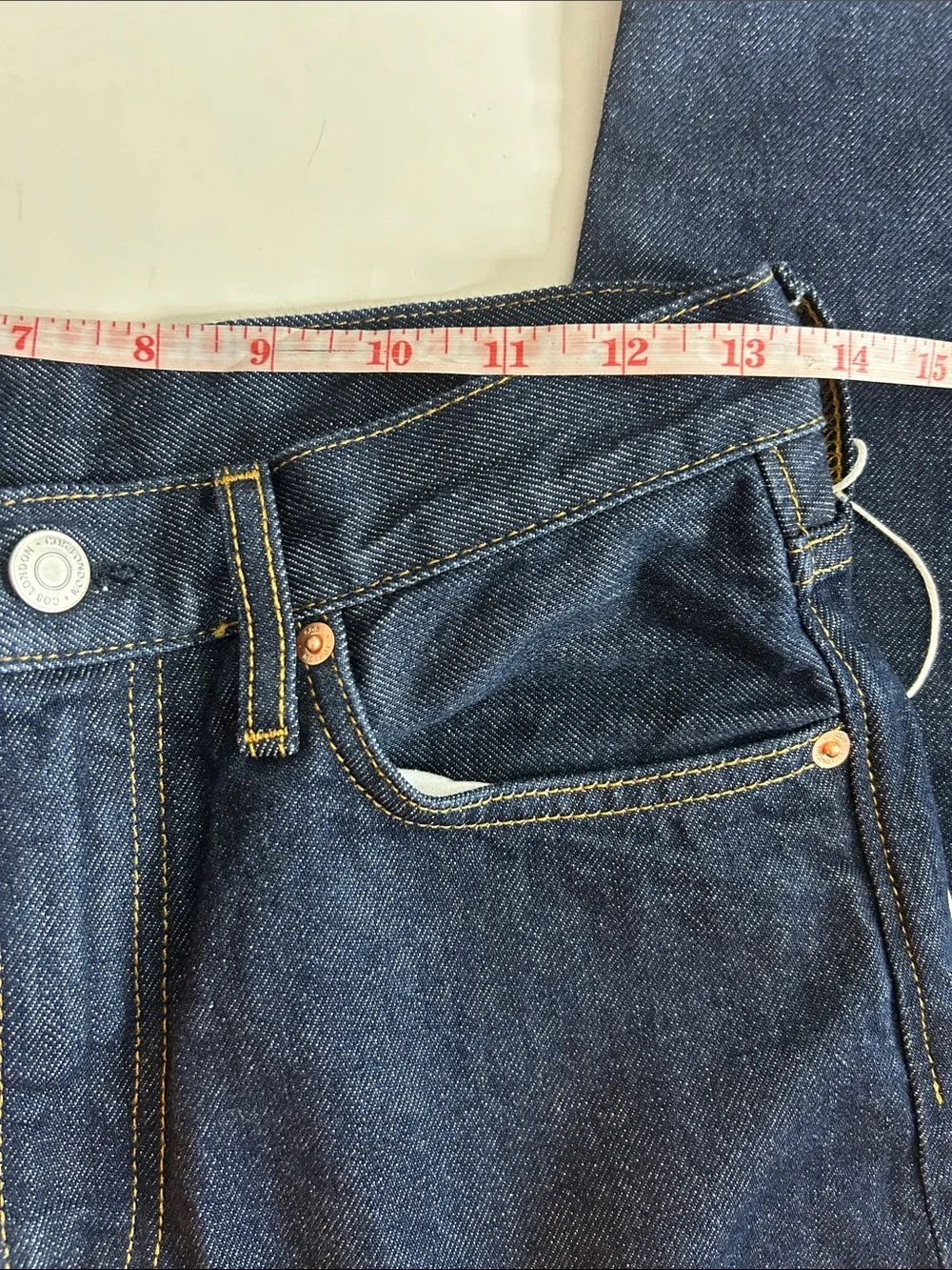 NWT (size 26) COS CHORD STRAIGHT-LEG JEANS - Picture 6 of 9